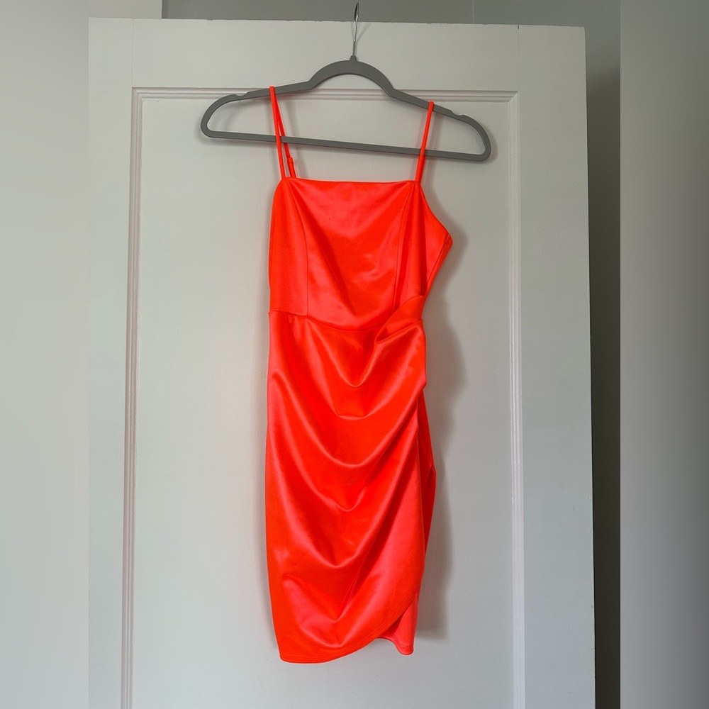 Bright Orange Homecoming/Formal Dress